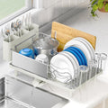 Urackify Stainless Steel Dish Drying Rack for Kitchen Counter, 16.9" x12.4"
